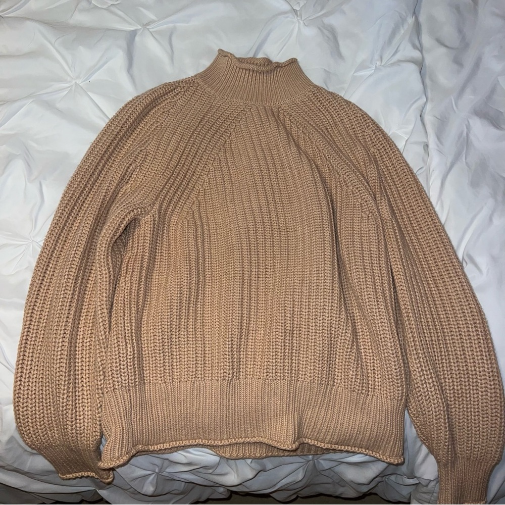 J. Crew Camel rollneck Sweater